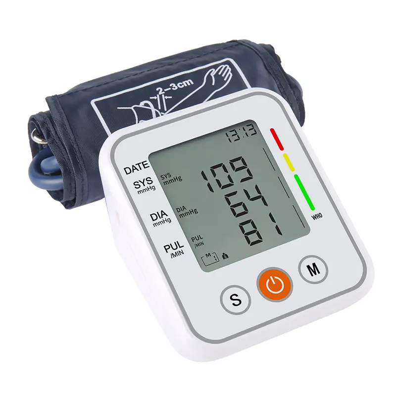 Monitor de pulso digital, ce aprovado tensiometro monitor de pressão sanguínea para braço bp máquina monitor de preço mslbp06