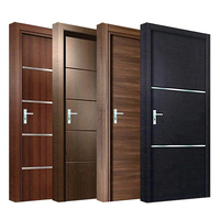 Designs de portes en bois WPC modernes pour l'intérieur des pièces au Bangladesh, au Pakistan, en Turquie, aux Philippines, au Liban, au Brésil, à Dubaï, en Suède et en Éthiopie