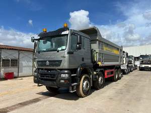 รถบรรทุกหนักมือสอง Sinotruk HOWO TX 8X4 ขนาด 40 ตัน ยูโร 3 351-450 แรงม้า สำหรับขนส่งในงานเหมืองในแอฟริกา - Product Image 4