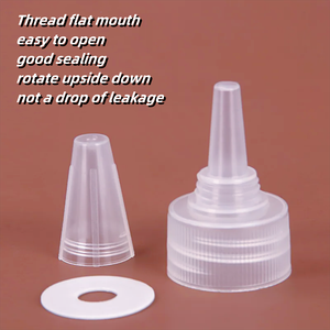 Commercio all'ingrosso riutilizzabile in plastica trasparente per animali domestici bottiglia a punta sotto bottiglia per olio lubrificante salsa di pigmento - Product Image 4