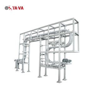 YA-VA Goede Kwaliteit Snelle Levering Aluminium Transportband Systeem Flexibele Fles Ketting Transportband - Product Image 2