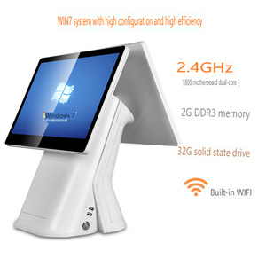 15/15. Caja registradora todo en uno de 6/17 pulgadas Pantalla táctil Android Windows/Linux Tft Pantalla <span class=keywords><strong>LED</strong></span> Punto de venta Sistema Pos con impresora - Product Image 4