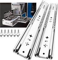 SNEIDA 3053 Rail de glissière de tiroir rétractable à charge robuste de 125kg en acier laminé à froid 3 fois accessoire de Modification de voiture entièrement extensible