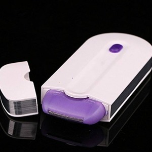 Kit d'épilation laser sans douleur en gros, rasoir rechargeable USB pour femme, visage, jambes, maillot, mains - Product Image 4