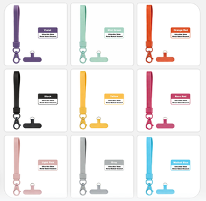 Cinturino da Polso Universale in Silicone Anti-Caduta, Impermeabile ed Ecologico per Telefono, Cordino di Sicurezza Corto per <span class=keywords><strong>Cellulare</strong></span> - Product Image 3