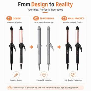 Torlin Commercial Nouveau Design Coréen <span class=keywords><strong>Paris</strong></span> 450 ℉   Fer à boucler électrique 230 mm 32 mm pour grandes boucles, convient à tous les types de cheveux - Product Image 4