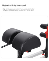 Chaise romaine ajustable Extension de chèvre Entraîneur de force musculaire Glute Jambon Développeur Inverse Hyper Training Bancs d'exercice