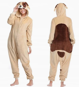 Pyjama <span class=keywords><strong>Kigurumi</strong></span> en flanelle à capuche motif lapin mignon, en stock usine, pour toute la famille, idéal pour Noël - Product Image 2
