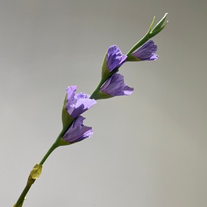 <span class=keywords><strong>Flores</strong></span> Artificiales de Gladiolo Blanco de Alta Calidad, <span class=keywords><strong>Flores</strong></span> de Gladiolo de Látex con Tacto Real para Decoración Floral de Mesa en Hogar, Fiestas y Bodas - Product Image 3