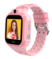 Montre connectée pour enfants avec appel vidéo 4G, caméra LBS/WiFi, SOS, étanche, surveillance à distance, réveil, 7 jeux