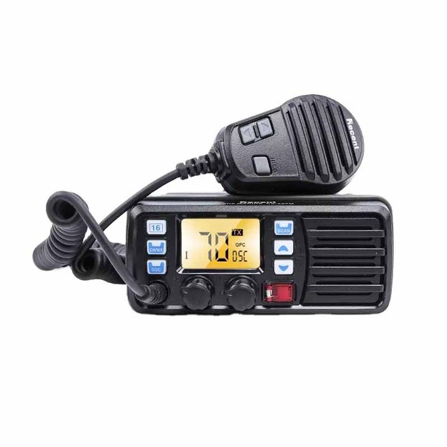 25W Walkie Talkie Boat Intercom VHF Radio RS-507M/Marine VHF Transceiver IP67 Water Proof Marine Two-way Radio Mobile Radio