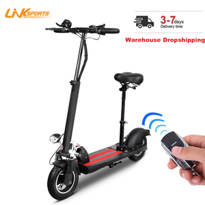 Scooter électrique pliable avec siège et deux roues, moteur arrière original, batterie au lithium 800W, 15Ah, <span class=keywords><strong>10</strong></span> <span class=keywords><strong>pouces</strong></span>, vitesse maximale rapide, 55km - Product Image 2