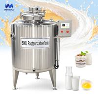 Pasteurisateur de lait en acier inoxydable 30L 100L, machine de pasteurisation par lots pour usine commerciale, prix