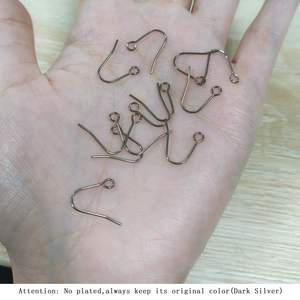 20G küçük saf titanyum küpe takı yapımı için balık iğneleri DIY küpe bulguları hipoalerjenik kanca küpeler yapma kiti - Product Image 6