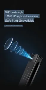 Bosch fu8 cộng với khóa thông minh Wifi vân tay nhận dạng khuôn mặt video mắt mèo giám sát chống trộm khóa cửa đám mây lưu trữ dữ liệu IP - Product Image 6