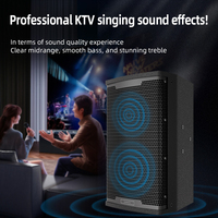 Système de son surround 3RD DREAM WY-400 KTV Karaoké 1000W, ensemble complet, enceintes en bois 8/10/12 pouces, amplificateur DSP, microphone sans fil