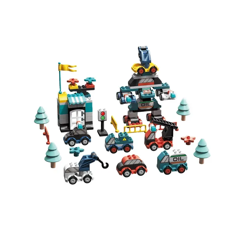 Beste Cadeau Diy Techniek Truck Speelgoed Robot Bouwstenen