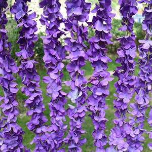 Fiori Artificiali di Ortensia, Ghirlanda di Piante Rampicanti, Stelo Decorativo Ecologico di Alta Qualità 200cm per Matrimoni, Decorazione Interna/Esterna - Product Image 4