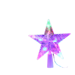 Hot Sale Creative Treetop Night Light <strong>LED</strong> Star Christmas <strong>Tree</strong> <strong>Topper</strong> Outdoor Decorative - Product Image 1