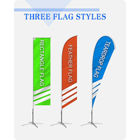Nouveau drapeau en forme de larme de haute qualité, bon marché, en polyester tricoté, pour bord de route, plage, jardin, logo personnalisé, maintenant ouvert, drapeaux de magasin, avec mât