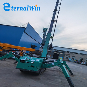 เครนตีนตะขาบแมงมุมขนาดเล็กพับได้5ตันบูมห้าส่วนและทรงกระบอกเชื่อมต่อสองชั้น380V - Product Image 5