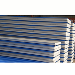 Wall <strong>Panel</strong> EPS <strong>Sandwich</strong> <strong>Panel</strong> China 30 Yrs Manufacturer Building Materials Blue Steel <strong>Roof</strong> <strong>Panels</strong> - Product Image 2