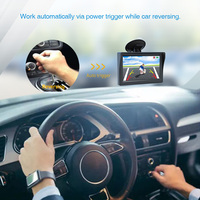 Kit de caméra de recul HD SUNWYAI pour voiture avec moniteur sans fil