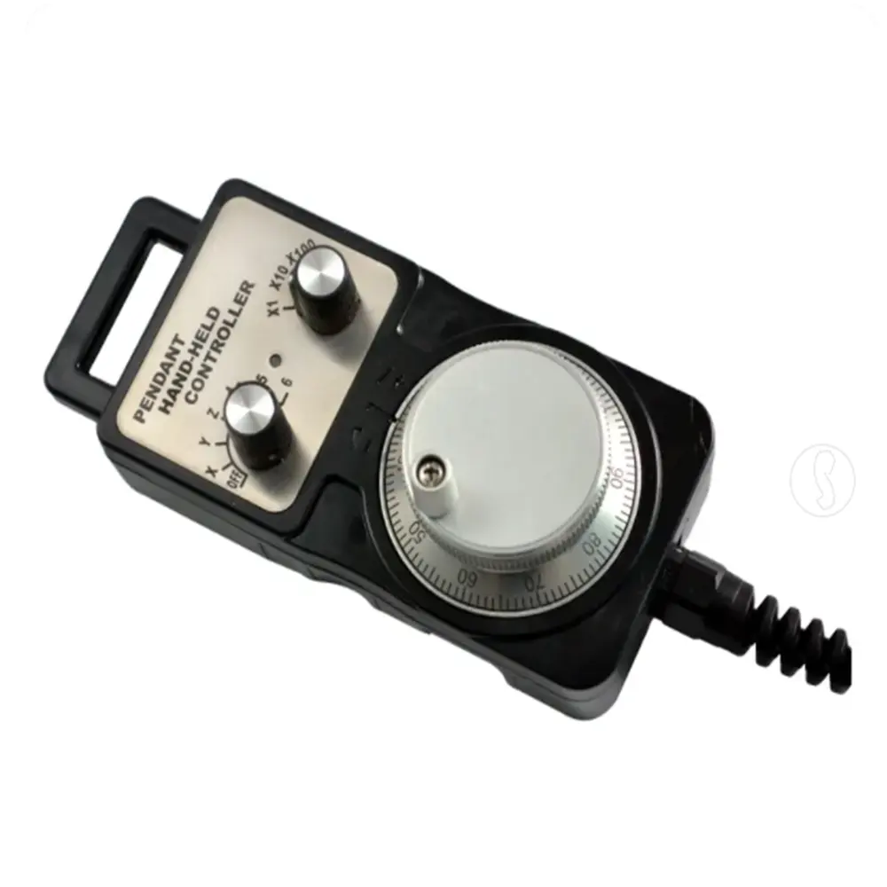 Handheld Box Pulsgenerator Handwiel Cnc Controle 100 Puls 5V 24V A B Fase Lijn Aandrijving TM1469-100BSL5 6-As