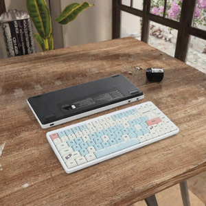 Clavier mécanique sans fil 75 touches pour jeux, 3 modes BT 2.4G USB Type C RGB pour ordinateur portable - Product Image 2