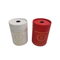 Tube de papier de cylindre biodégradable Emballage cosmétique Tube de noyau de papier kraft Boîtes en carton rondes