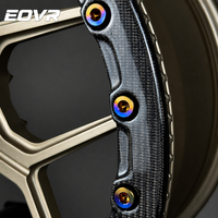 Rines Deportivos de Fibra de Carbono Forjados Personalizados con Beadlock de 15 17 19 20 21 22 Pulgadas, 5X114.3 5X130 5x120 para Bentley Urus C8 Gtr