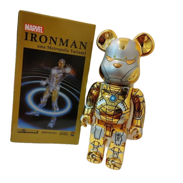 Bearbrick 400% 28 см ABS материал для украшения дома скульптура для кукол в категории фигурки