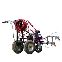 Machine de marquage routier pour la construction de lignes de marquage sur les autoroutes et les parkings