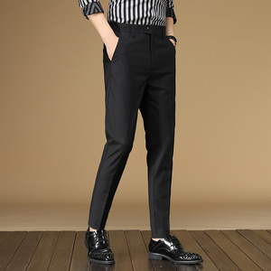 Nibesser — <span class=keywords><strong>pantalon</strong></span> Slim à carreaux <span class=keywords><strong>pour</strong></span> hommes, coupe crayon, style décontracté à poches imprimées, vente en gros, 2021 - Product Image 5