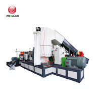 Recyclage des déchets TPU EVA LDPE PET sacs tissés en plastique granulation faisant la ligne de la machine