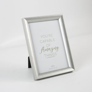 Sofine decorazione della casa decorazione di lusso cornice per foto in legno argento dorato per desktop o montaggio a parete - Product Image 3