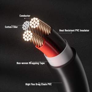 Cable <span class=keywords><strong>de</strong></span> alimentación D-Tap a DC <span class=keywords><strong>de</strong></span> Alvin's Cables para Canon C70, Atomos Shogun, SmallHD Indie 7, Monitor Blackmagic Video Assist, 12V 5.5mm 2.1mm - Product Image 3