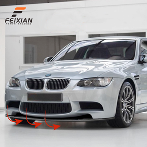Pour <span class=keywords><strong>BMW</strong></span> Série <span class=keywords><strong>3</strong></span> M3 E90 E91 E92 E93 2007 2013 Kit de fusées d'aile de lèvre de séparateur avant - Product Image 4