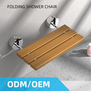 Tabouret pliant en bois massif, siège <span class=keywords><strong>de</strong></span> douche, <span class=keywords><strong>chaise</strong></span> antidérapante <span class=keywords><strong>pour</strong></span> personnes âgées, utilisation scolaire, entrée, changement <span class=keywords><strong>de</strong></span> chaussures, portable, gain <span class=keywords><strong>de</strong></span> place - Product Image 2