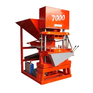 China Jh7000 Blok Machine Prijs Goede Prijs Bouw Bouw Automatische Gratis Trolley Cement Baksteen Maken Machine