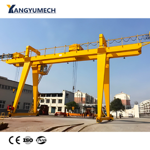 Hoch leistungs elektrischer 50 100 T Container Portalkran Hoch effizienter Doppelt räger mit 100 T Hub mechanismus Lager - Product Image 4