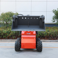 Loader Mini Skid Steer ASV Baru, Backhoe Loader, Bersertifikasi PLC CE EPA, Loader Track Kecil untuk Pekerjaan Pertanian, Kebun, Lansekap, dan Pabrik