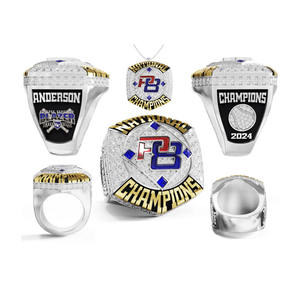 แหวนพลอยแชมป์สำหรับทีมกีฬาที่แตกต่างกันขายส่ง - Product Image 2