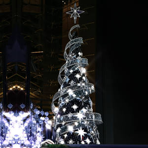 Grote Goede Kwaliteit Staal Ijzerdraad Kerstboom Decoratie Voor Kerstfeest - Product Image 6