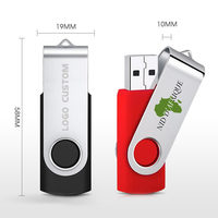 Stik Memori Flash Drive Usb 2.0 Putar 4Gb 8Gb Termurah Stik Memori Pen Drive Kustom Grosir