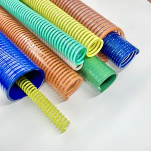 Wholesale Price Spiral Corrugated Water Pump 2\3\4\6\8 Inch Flexible Plastic Suction Discharge Hose PVC Suction Hose