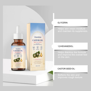 Essence éclaircissante à l'huile de ricin, soin hydratant léger et doux pour peaux rugueuses et sèches. - Product Image 3