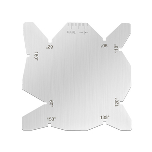 Herramienta de afilado de acero inoxidable, herramienta de medición de bordes delanteros, brocas de giro, calibrador de ángulo, Centro de molienda - Product Image 2