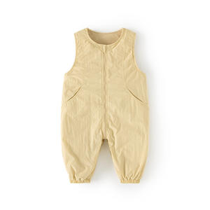 Traje de Gateo Personalizado para Bebés, Mono de una Pieza, Cortavientos, de Cuerpo Entero, de Algodón para Niños, para Primavera y Otoño - Product Image 1