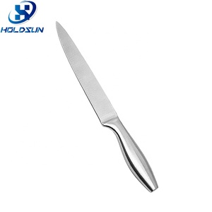 Cuchillo profesional ecológico de acero inoxidable de 8 pulgadas para cortar carne y frutas con mango hueco cómodo para uso en la cocina - Product Image 1